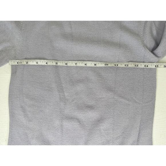French Connection New! Turtleneck Sweater Wool Blend Lilac Purple Preppy Size M - Picture 9 of 11